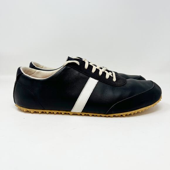 Plae Ecols Waterproof Sneakers Black and White Men's 10.5